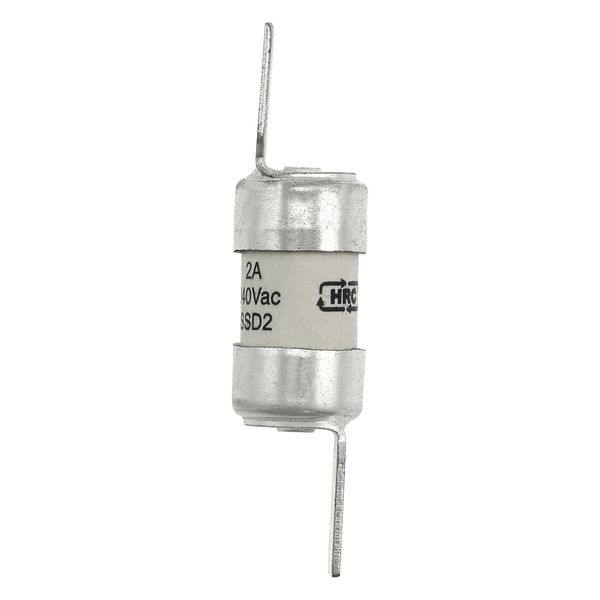 Fuse-link, LV, 2 A, AC 240 V, BS88/E1, 12 x 47 mm, gL/gG, BS image 13