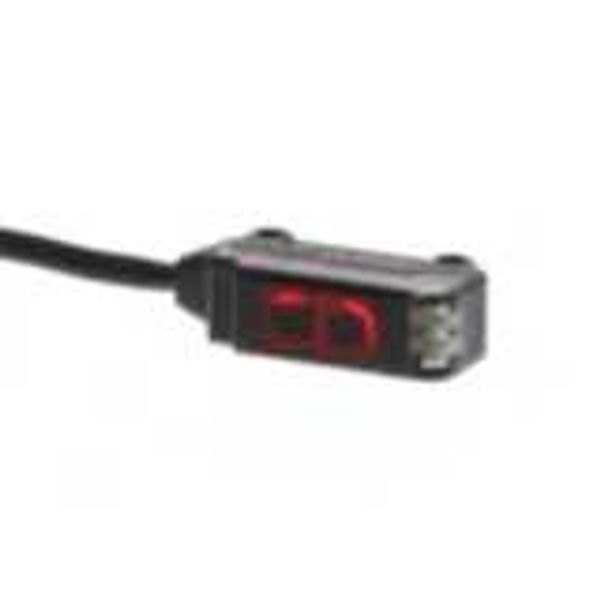 Photoelectric sensor, diffuse, 15mm, DC, 3-wire, NPN, light-on, side v image 4