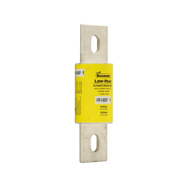 Eaton Bussmann Series KRP-C Fuse, Current-limiting, Time-delay, 600 Vac, 300 Vdc, 750A, 300 kAIC at 600 Vac, 100 kA at 300 kAIC Vdc, Class L, Bolted blade end X bolted blade end, 1700, 2.5, Inch, Non Indicating, 4 S at 500% image 14