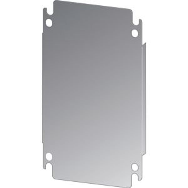 Mounting plate, galvanized, for HxW=1200x800mm image 2