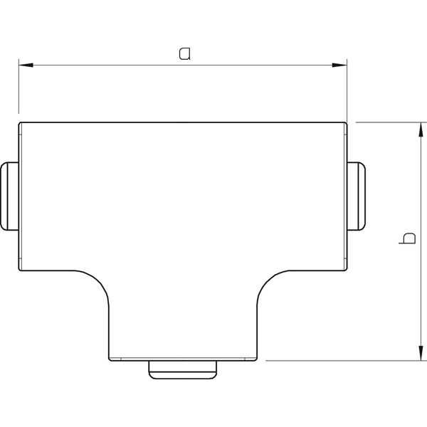 WDK HT15030RW T piece hood  15x30mm image 2