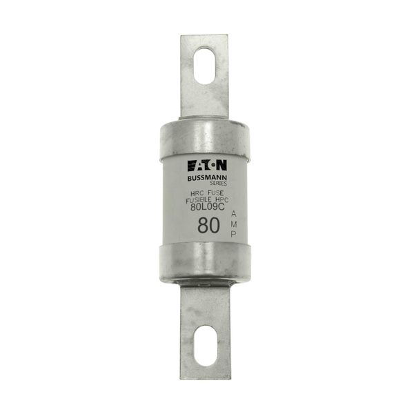 Fuse-link, low voltage, 80 A, AC 600 V, DC 250 V, HRCII-MISC, 21 x 127 mm, gL/gG, CSA image 8