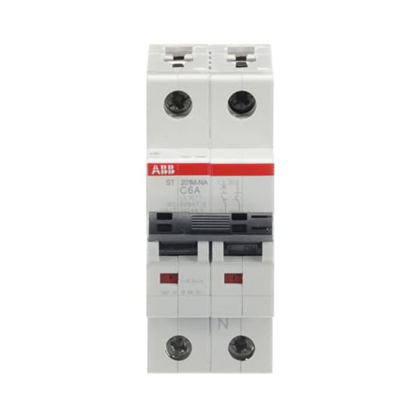 ST201M-C6NA Miniature Circuit Breaker - 2P - C - 6 A image 1