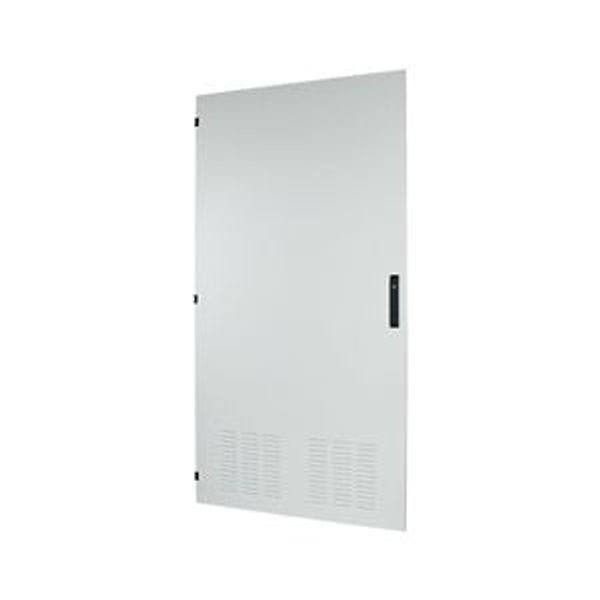 Section wide door, ventilated, left, HxW=2000x1000mm, IP42, grey image 2