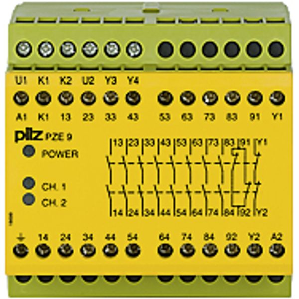 PZE 9 48VAC 8n/o 1n/c image 1