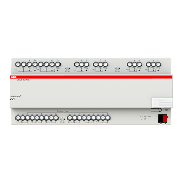 JRA/S6.230.3.1 Blind/Roller Shutter Actuator with Binary Inputs, 6-f, MDRC image 6