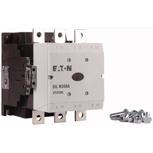 Contactor, 380 V 400 V 160 kW, 2 N/O, 2 NC, 110 - 120 V 50/60 Hz, AC operation, Screw connection image 4