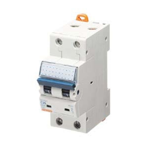 MINIATURE CIRCUIT BREAKER - MT 250- 2P CHARACTERISTIC C 25A - 2 MODULES image 1