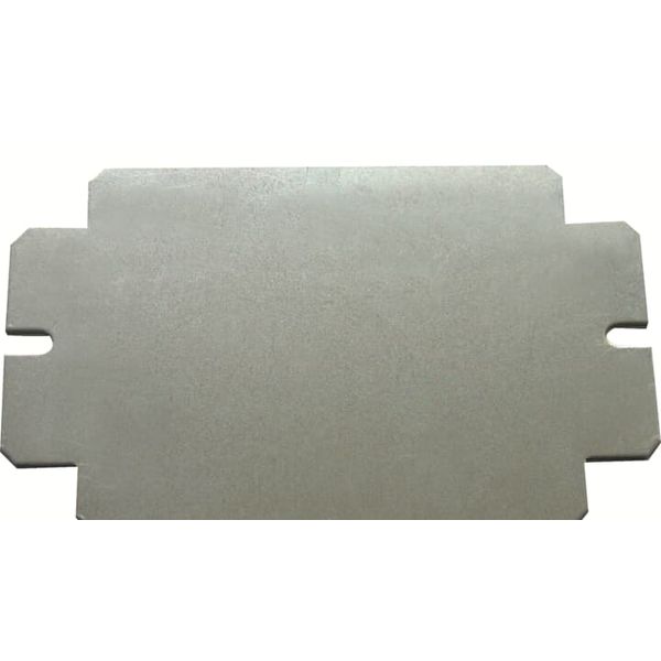 ZW341 Mounting plate, Field width: 1, 416 mm x 188 mm x 2 mm image 3