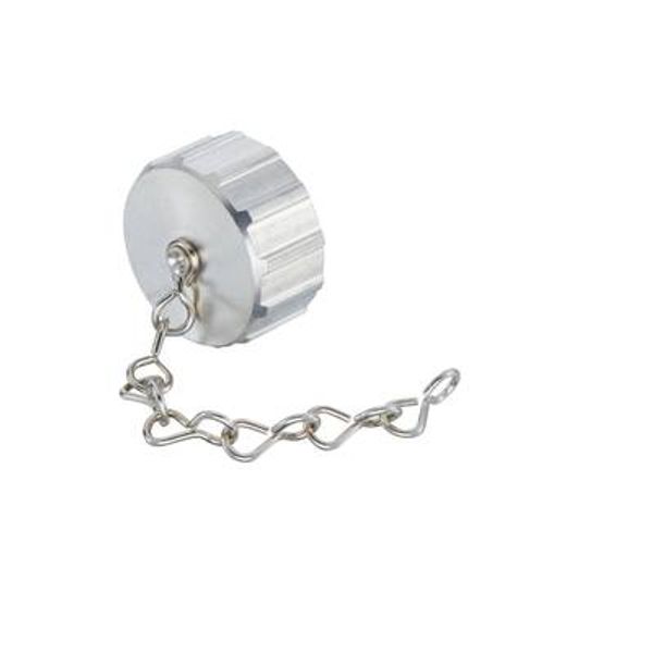 M23 Metal Screw Cover – Chain 70mm image 1