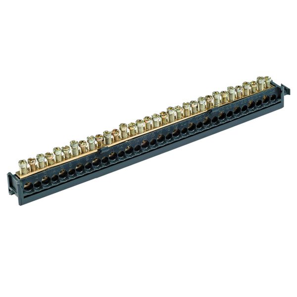 distribution terminal block - 80 A - 32 holes image 1