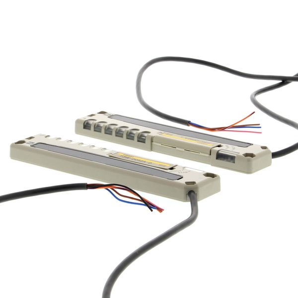 Picking Sensor, Through Beam, sensing distance 3 m, NPN output, 7 m ca image 1