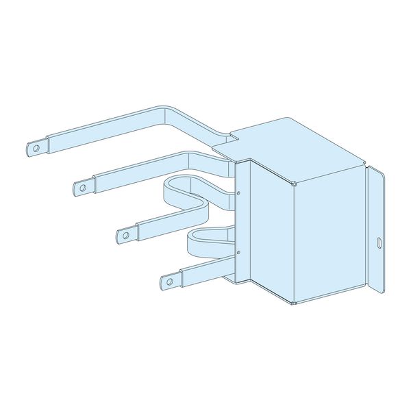 Connection for horizontal plug-in NSX250 with toggle, 4P 250A, on Linergy LGY image 1