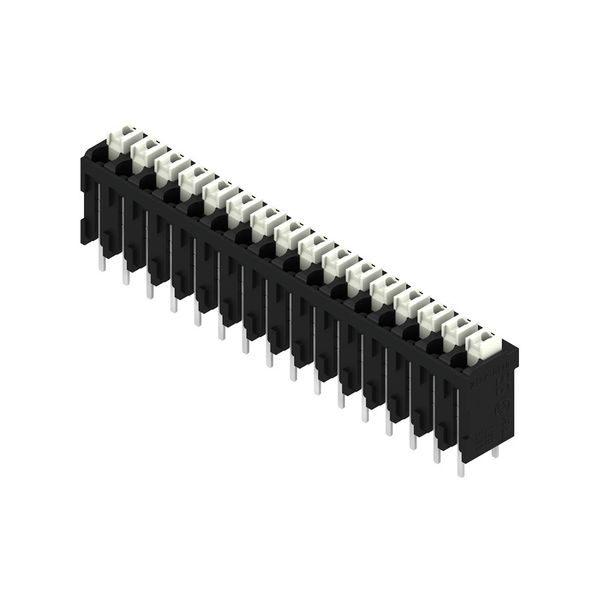 PCB terminal, 3.81 mm, Number of poles: 16, Conductor outlet direction image 2