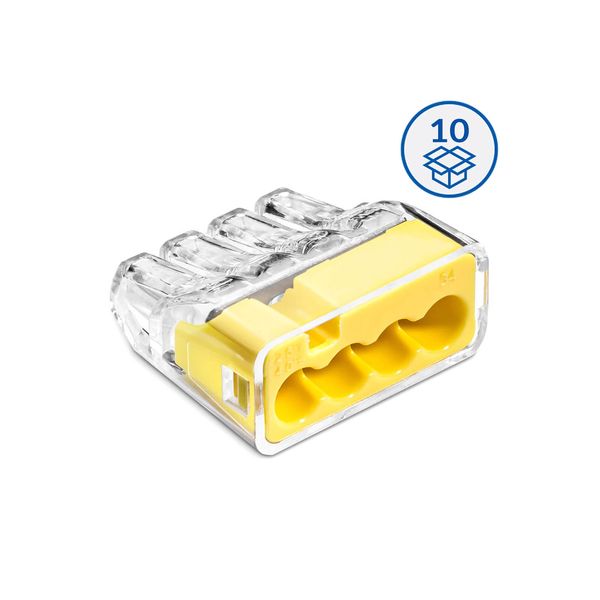 Push-in wire connector SCP4 B10 (bag 10 pcs) image 2