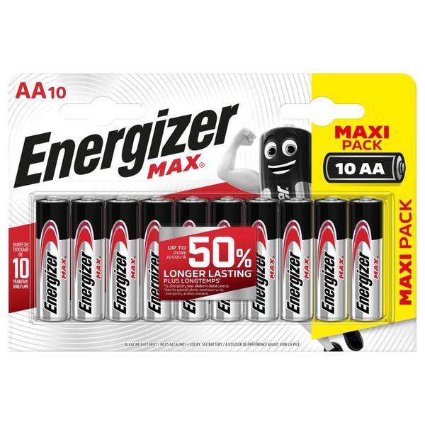 ENERGIZER Max LR6 AA BL10 image 1