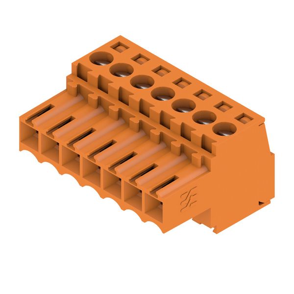 PCB plug-in connector (wire connection), 3.50 mm, Number of poles: 7,  image 1