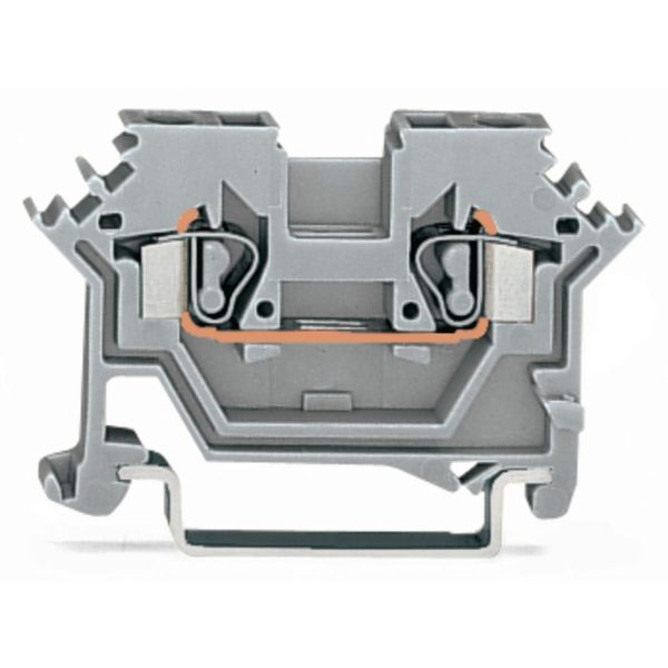 2-conductor through terminal block 2.5 mm² suitable for Ex i applicati image 1