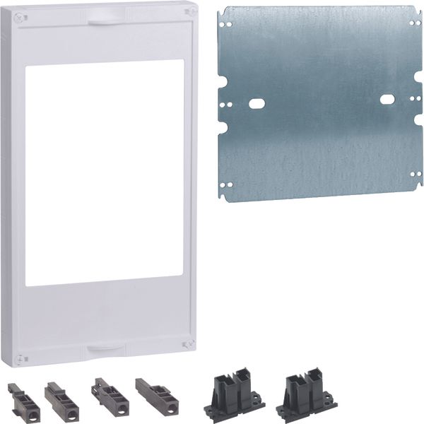 Assembly unit,universN,450x250mm,for NH2 fuse load on mounting plate image 1