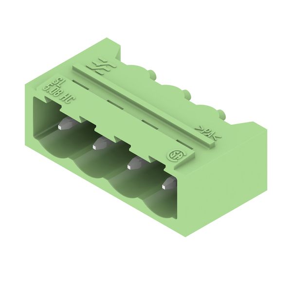 PCB plug-in connector (board connection), 5.08 mm, Number of poles: 4, image 2