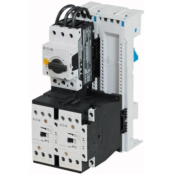 Reversing starter, 380 V 400 V 415 V: 5.5 kW, Ir= 8 - 12 A, 230 V 50 Hz, 240 V 60 Hz, AC voltage image 1