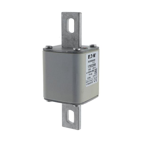 Fuse-link, high speed, 400 A, AC 500 V, 55 x 55 x 140 mm, aR, IEC, with indicator image 17