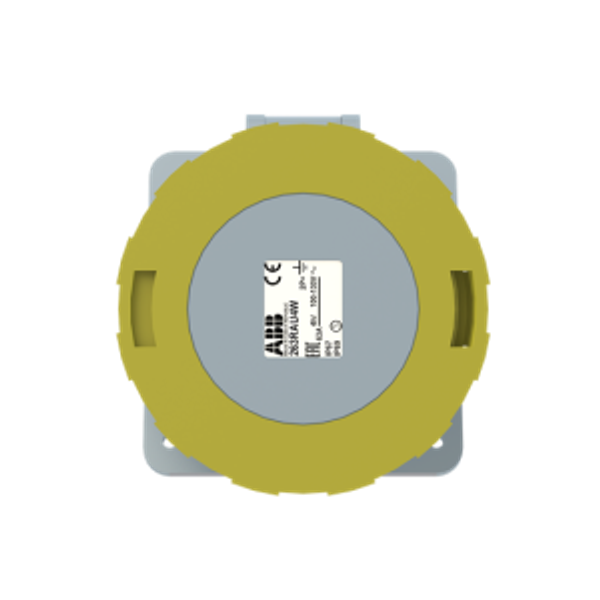 263RAU4W Panel mounted socket image 3