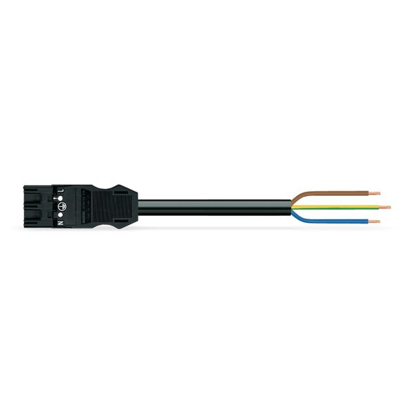 pre-assembled connecting cable B2ca Plug/open-ended black image 4