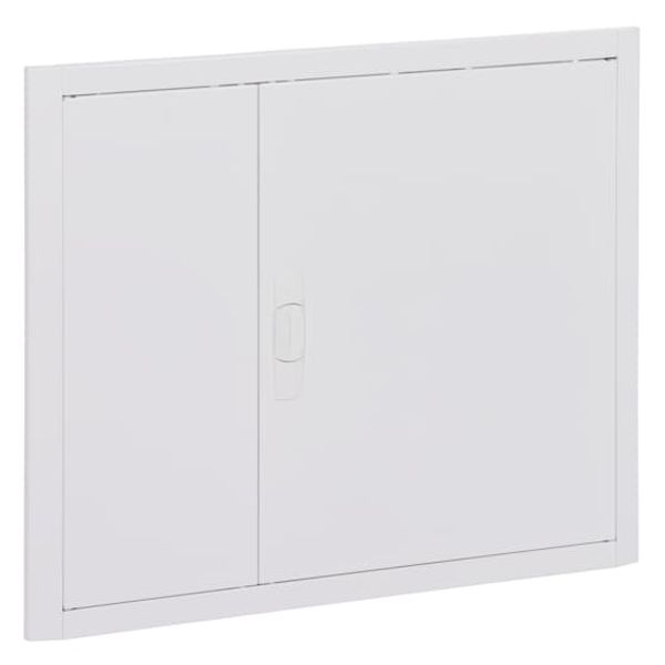 BLU43 U Trim frame with door, 144 SU, IP31, Field Width: 3, 694 mm x 854 mm x 27 mm image 3