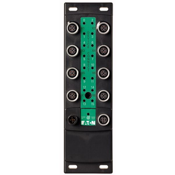 SWD Block module I/O module IP69K, 24 V DC, 16 parameterizable inputs/outputs with power supply, 8 M12 I/O sockets image 2