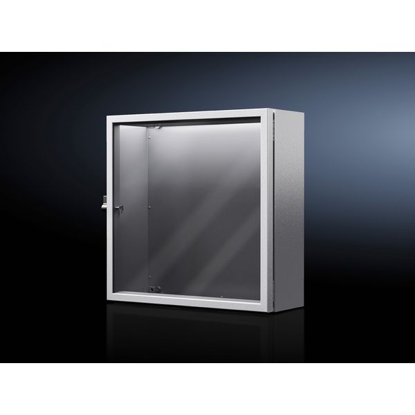 FT Viewing window, WHD: 597x597x36 mm, for AX enclosures instead of the door image 1