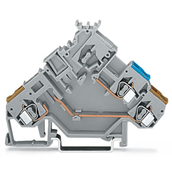 2-conductor actuator terminal block with colored conductor entries 2.5 image 2