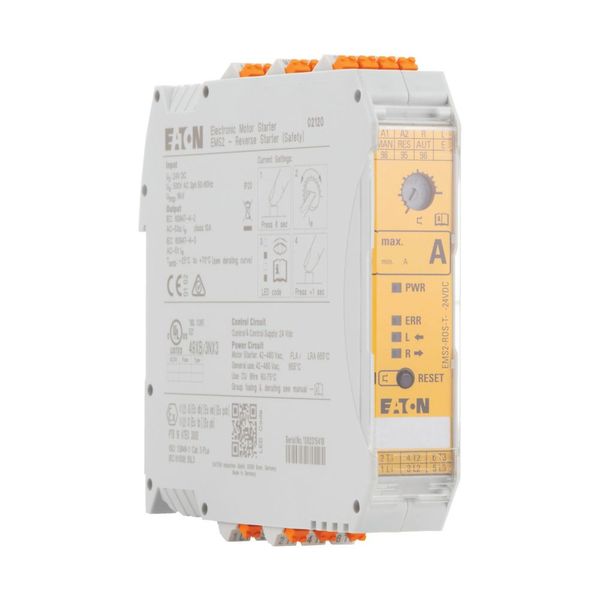 Reversing starter, 24 V DC, 0,18 - 3 A, Push in terminals, Controlled stop, PTB 19 ATEX 3000 image 14