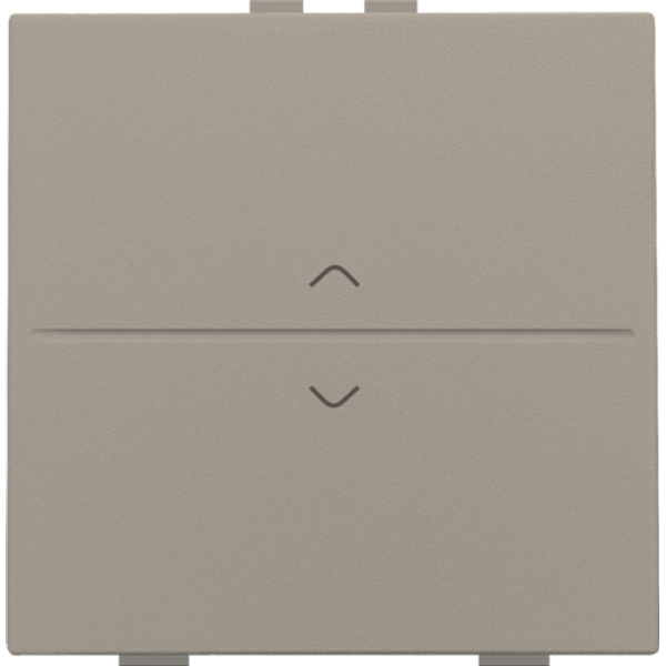 Single key with 'up' and 'down' arrows for wireless switch or push but image 1