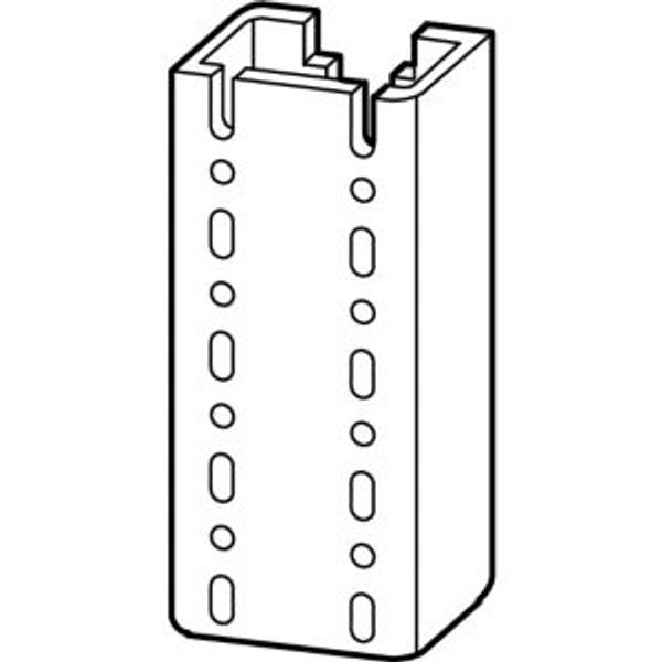 Mounting frame profile, vertical, L=1750mm image 3