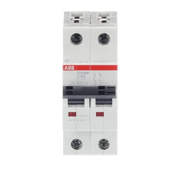 ST202M-C5 Miniature Circuit Breaker - 2P - C - 5 A image 1