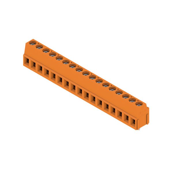 PCB terminal, 5.08 mm, Number of poles: 17, Conductor outlet direction image 4