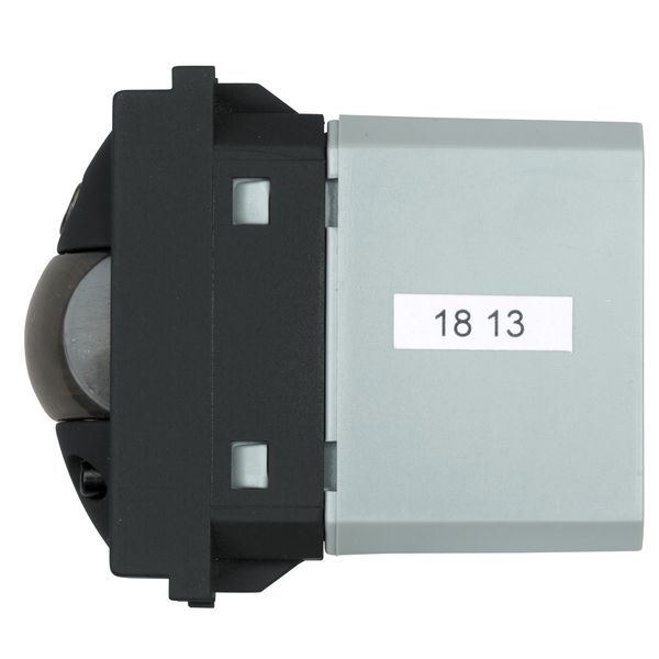 IR-motion detector, 110ø, 8m, 5A, 1M, black image 4