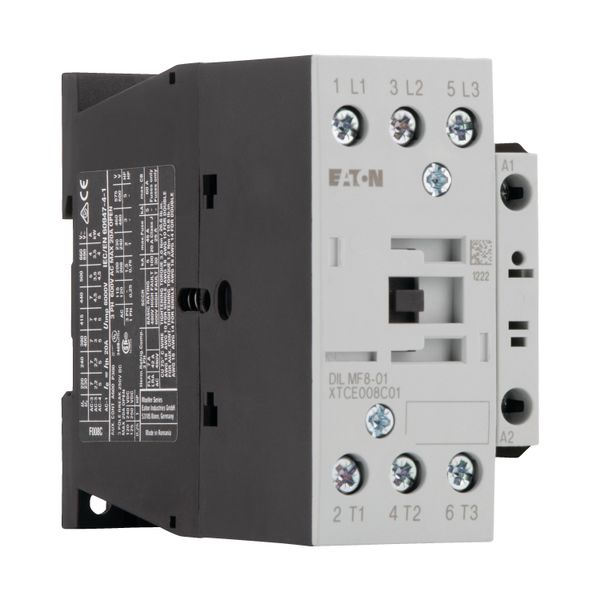 Contactors for Semiconductor Industries acc. to SEMI F47, 380 V 400 V: 7 A, 1 NC, RAC 240: 190 - 240 V 50/60 Hz, Screw terminals image 8