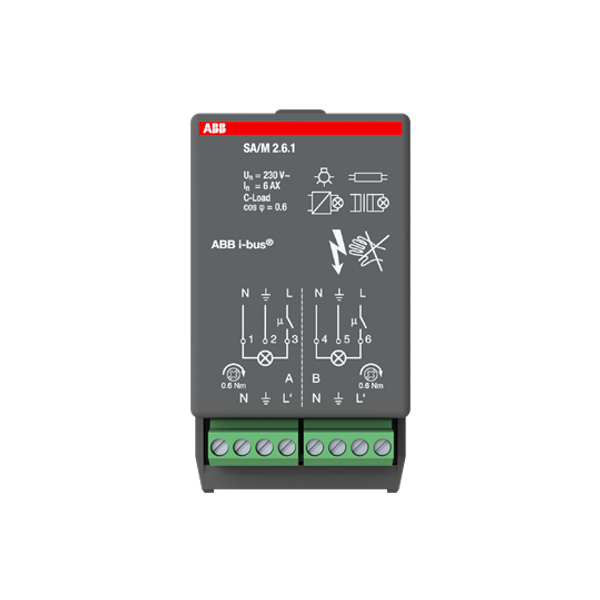 SA/M2.6.1 Switch Actuator Module, 2-fold, 6 A image 6