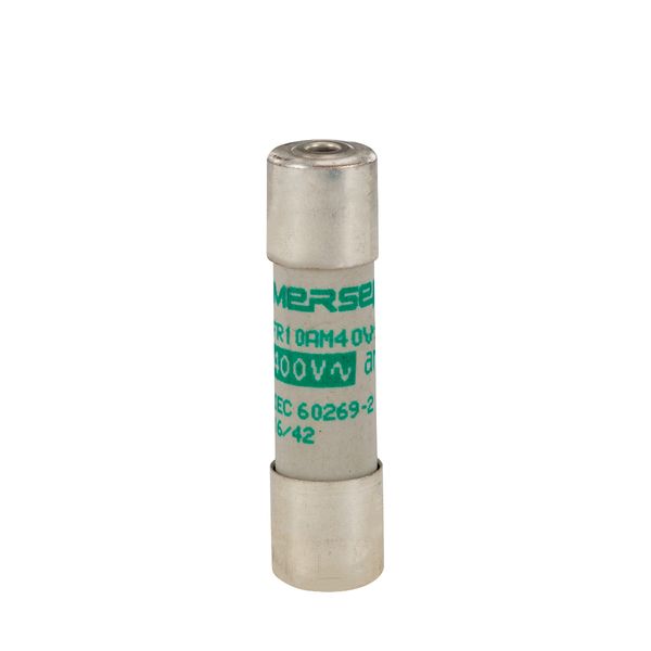 Cylindrical fuse-link aM 10x38 IEC 380VAC 16A With Striker image 1