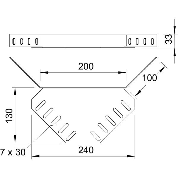 REV 35 FS Corner connector for cable tray image 2