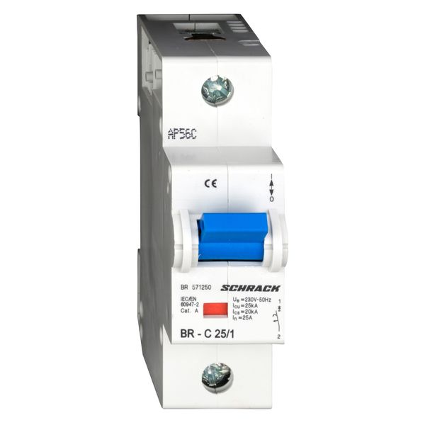 High Current Miniature Circuit Breaker C25/1 image 1