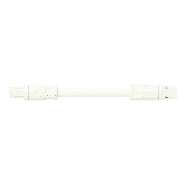 pre-assembled interconnecting cable Eca Socket/plug white image 2