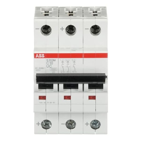 S203M-C10UC Miniature Circuit Breaker - 3P - C - 10 A image 2