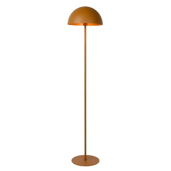 Lucide SIEMON - Floor lamp - Ø 35 cm - 1xE27 - Ocher Yellow image 1