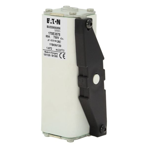 FUSE 80A 750V 1*BKN/130 GR DC image 13