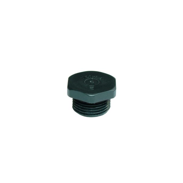 PA locking screw M16x1.5 RAL7035 V301-1016-11 image 1