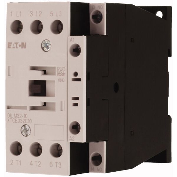Contactor, 3 pole, 380 V 400 V 15 kW, 1 N/O, TVC100: 100 V 50 Hz/100-110 V 60 Hz, AC operation, Screw terminals image 3