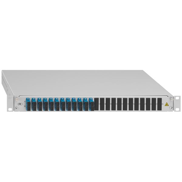 Spleissbox, ausziehbar, 19""/1HE, 12xSC-D, OS2, blau image 1